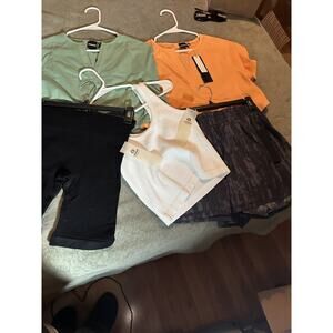 Mona B Activewear Reseller Lot Bundle Bulk Wholesale 30 Piece Tops & Bottoms S-L